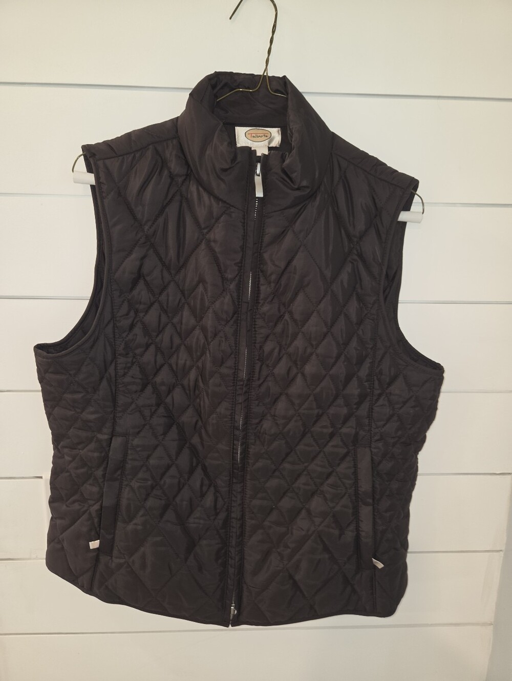 Talbots Brown Quilted Women's Puffer Vest